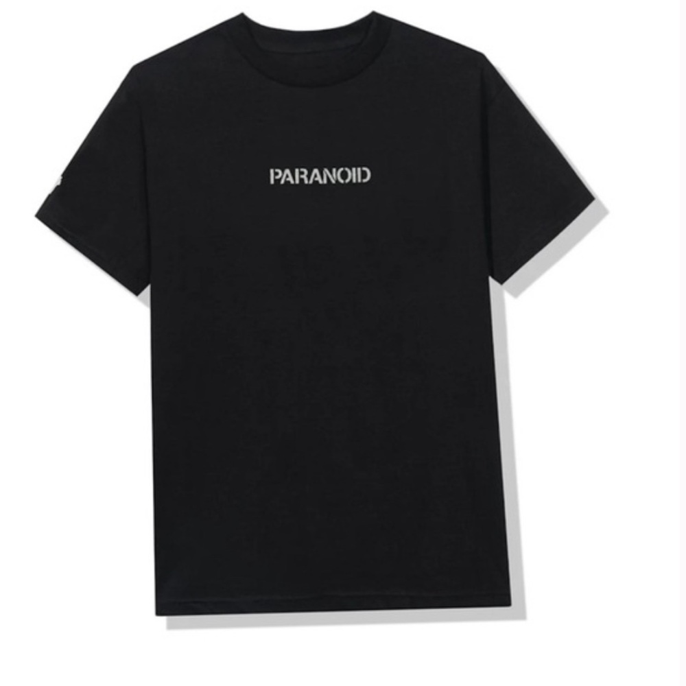 NWOT Anti Social Social Club x Undefeated Paranoid T-shirt
